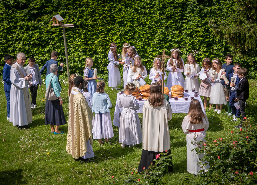 Erstkommunion Volksschule Parsch 2024 #pfarreparsch