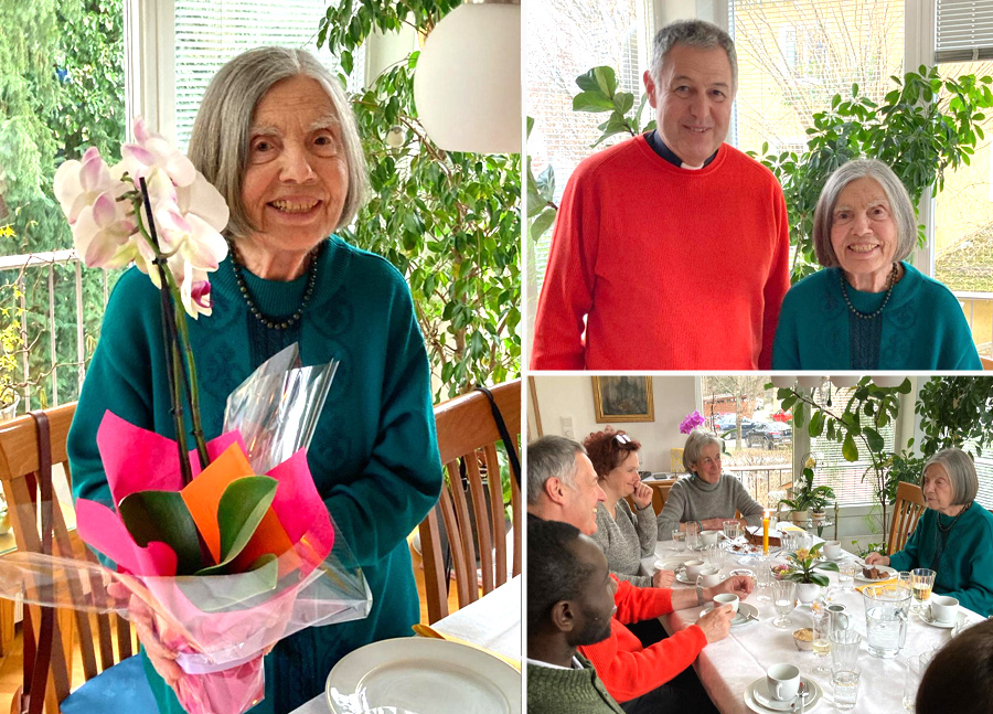 Dr Hannelore Blaschek 90. Geburtstag #pfarreparsch